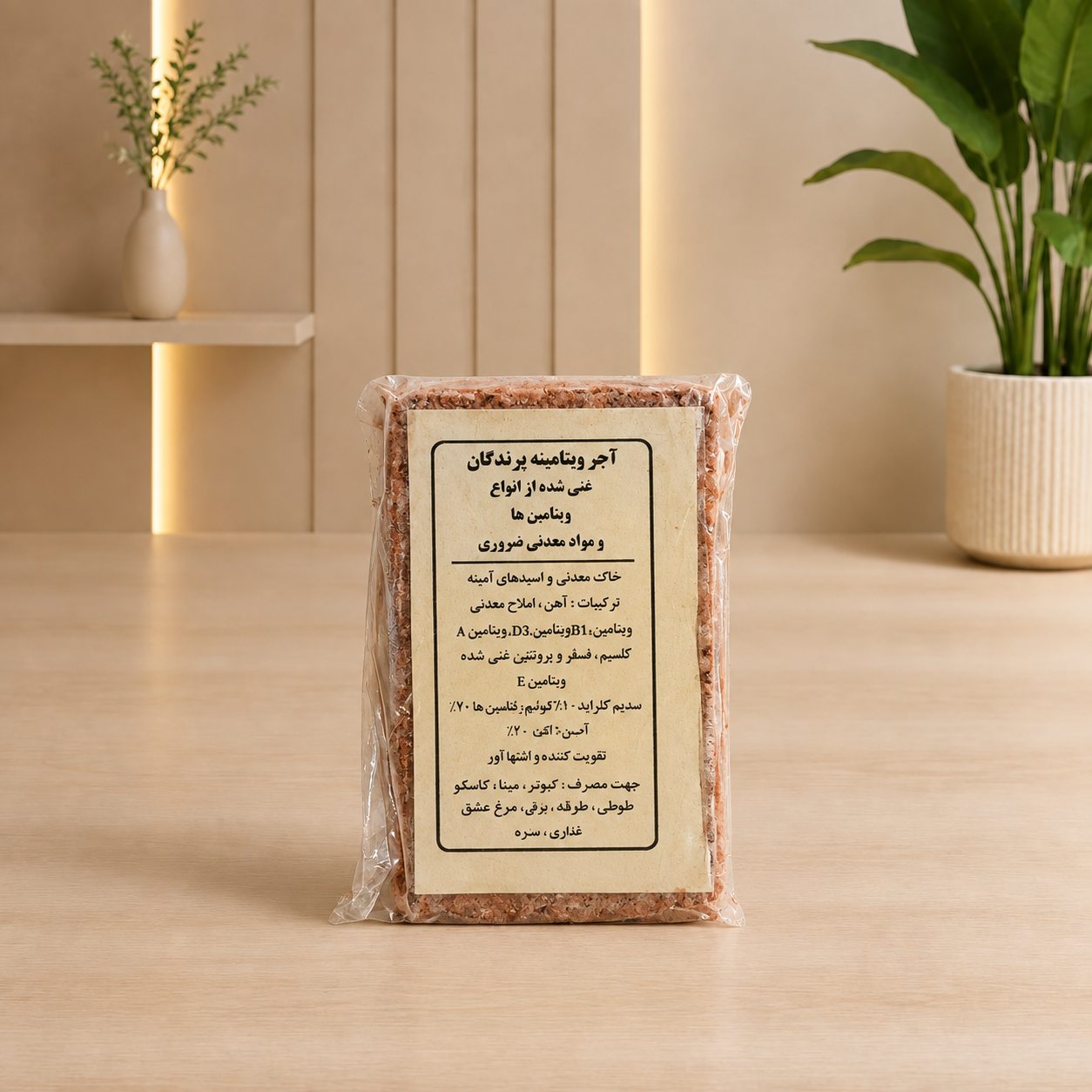 آجر ویتامینه پرنده